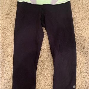 Lululemon Reversible Cropped Leggings
